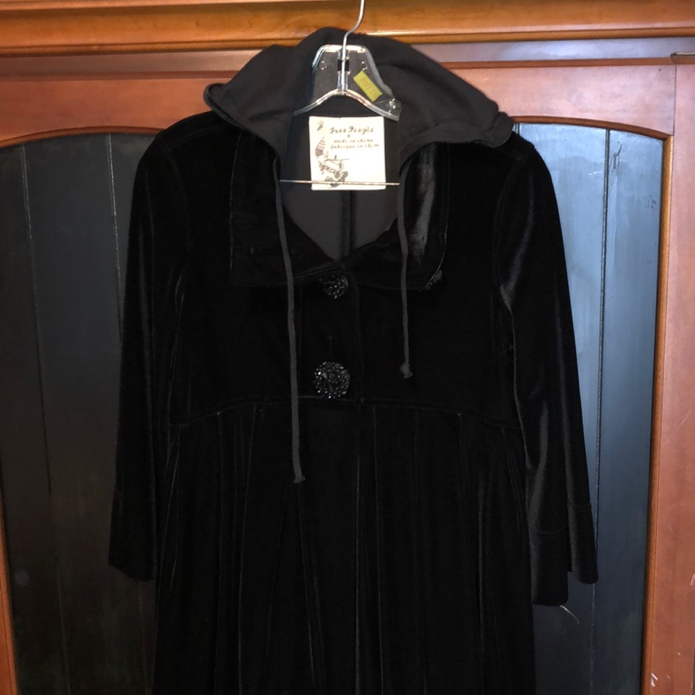 Free People velvet jacket